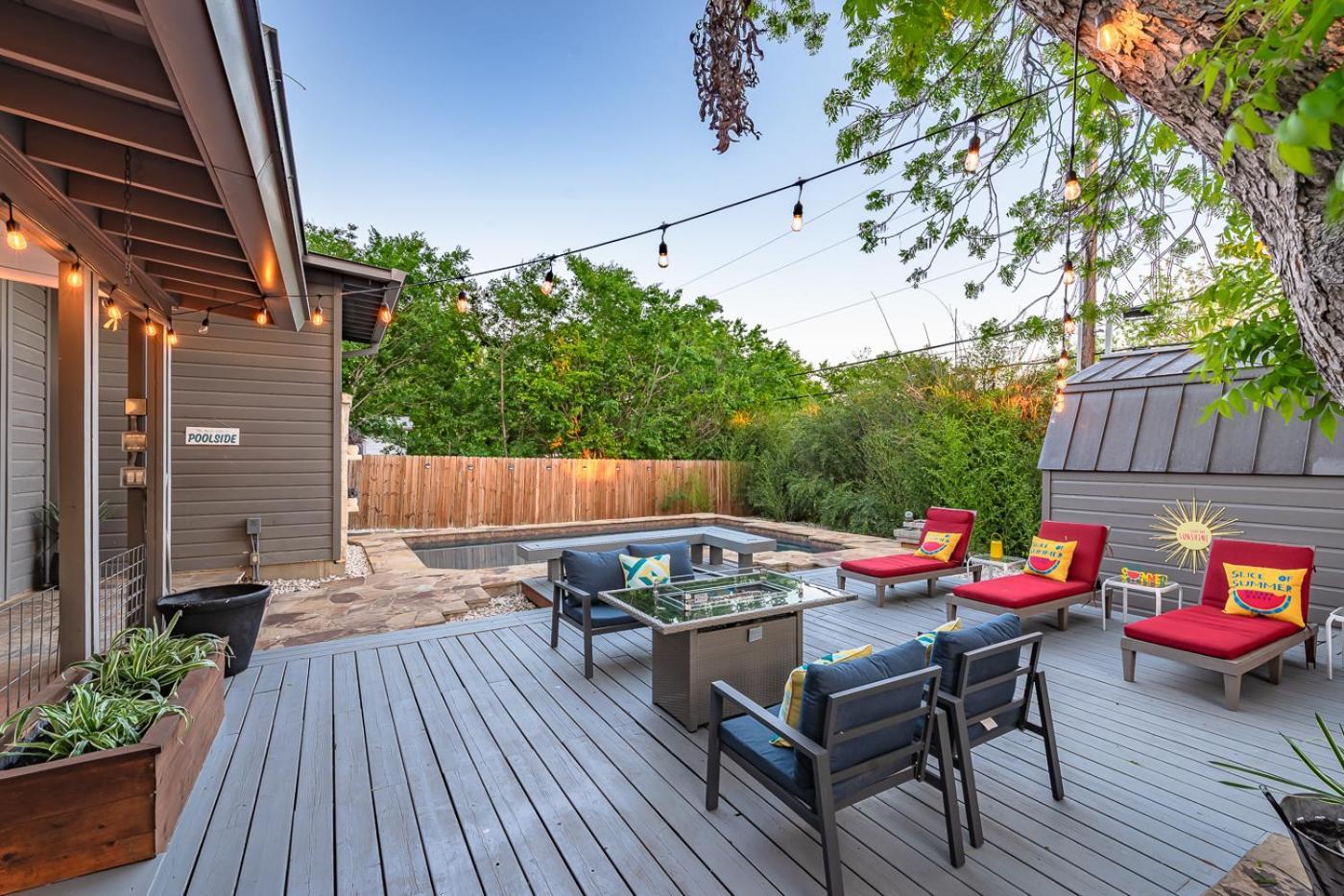 Serene Pool & Firepit In Stunning Home By Airport San Antonio Luaran gambar