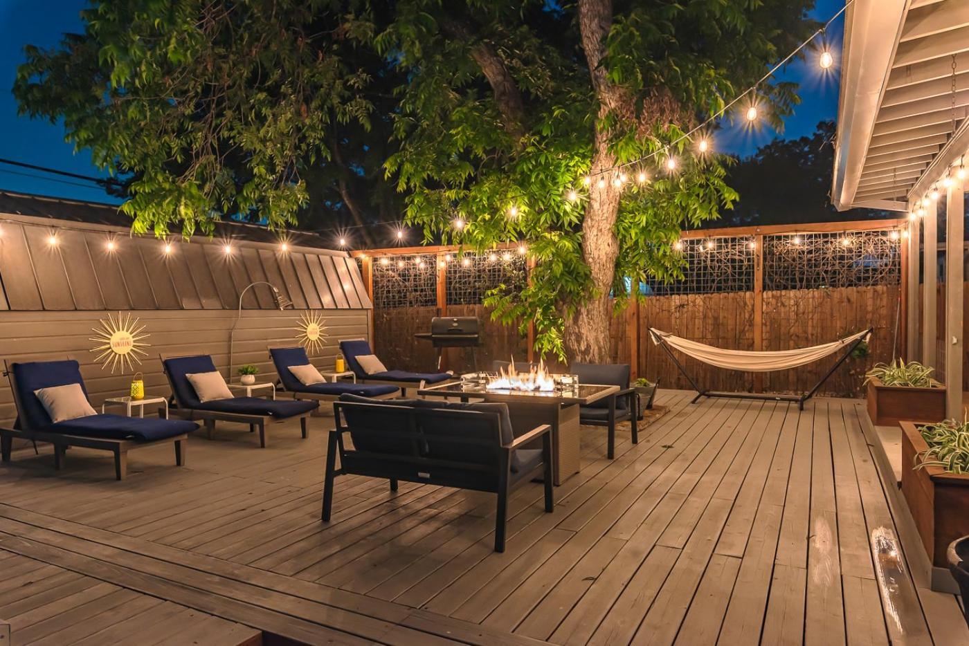 Serene Pool & Firepit In Stunning Home By Airport San Antonio Luaran gambar